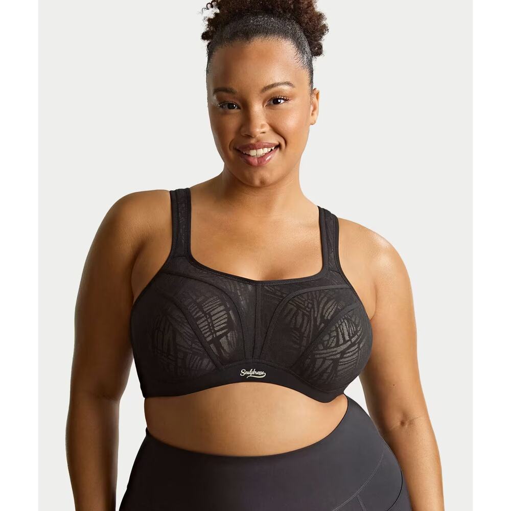 NWT Sculptresse Activate Underwire Unlined Sports Bra 38H High Impact